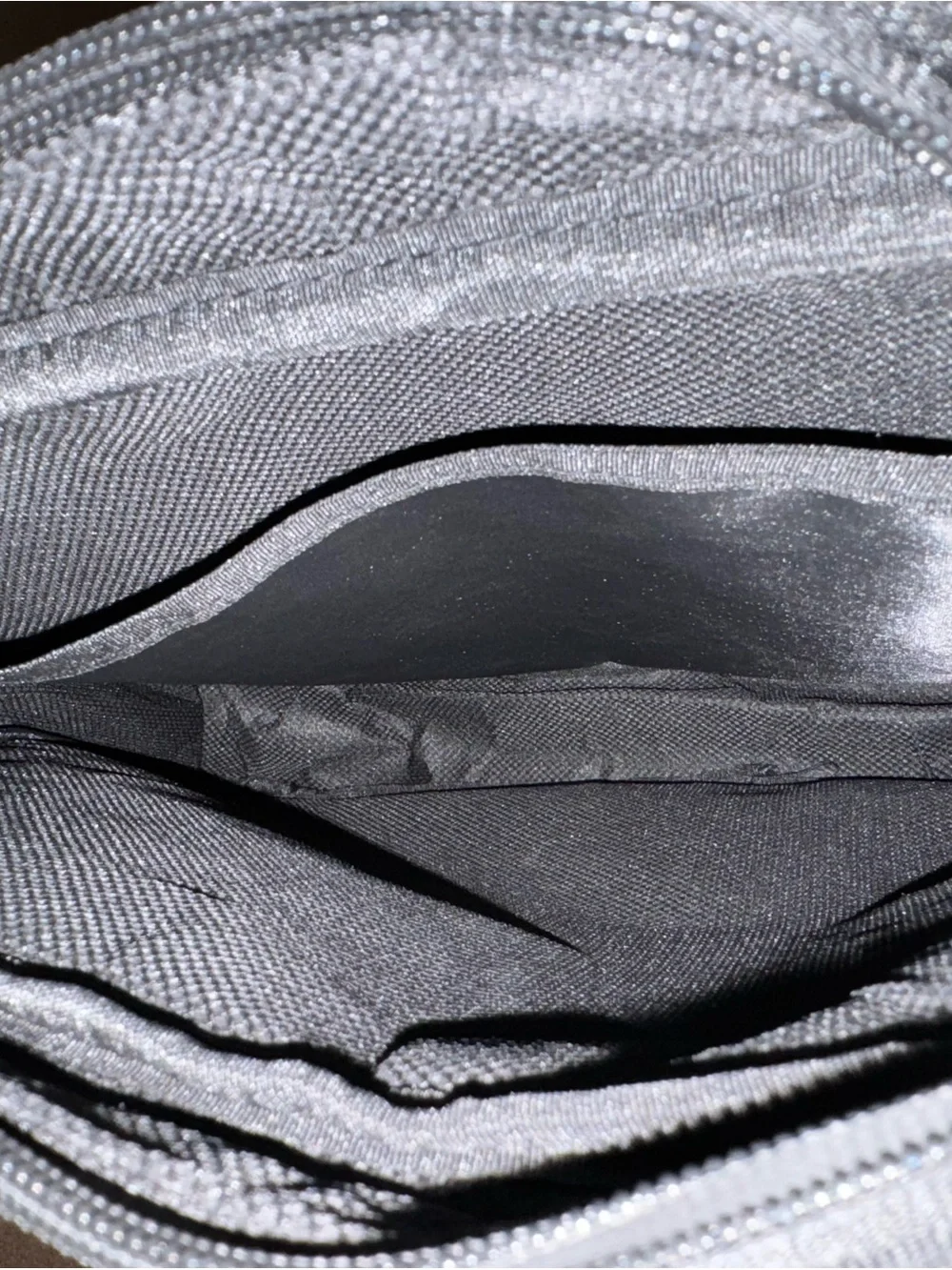 Cookies Black Messenger Bag with Reflective Trim